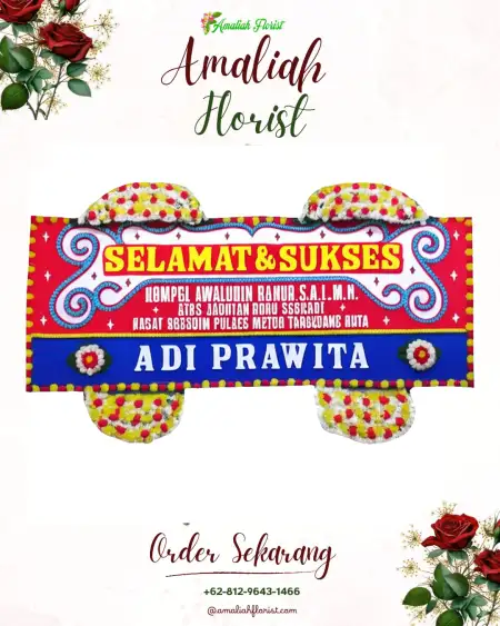 Papan Bunga Ucapan Selamat Pataan